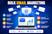 send bulk email or email blast in millions