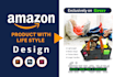 design professional amazon product infographic,image editing
