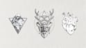 make geometric tattoo design
