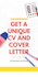 write a professional resume and cover letter