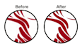 change blurred logo to vector