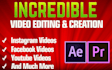 do incredible video editing and creation