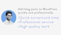 upload blog posts to wordpress quickly