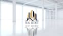 make 4k 3d real estate architect logo intro animation