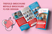 do professional home care, healthcare, medical, business brochure or flyer