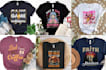 create custom graphic t shirt design for your clothing brand