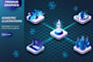 design isometric 3d infographic illustrations in 24 hours