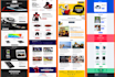 design mailchimp email templates and set up campaign