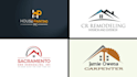 do modern handyman and home renovation decor logo