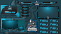 design animated overlay, twitch overlay, stream package and stream logo
