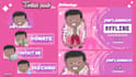 create cute an animated stream overlay for kick, twitch, youtube