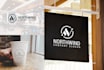 design a luxury monogram logo with your initial letters