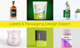 product label design, supplement label, beer label, candle label design in canva
