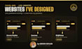 design a premium website, landing page or personal portfolio site