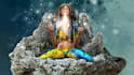 send a distant healing to boost positive energy