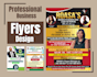 do professional business flyers design 20 hours