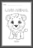 do line art illustration for children or adult coloring book