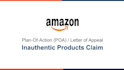 write amazon appeal letter plan of action for inauthentic counterfeit complaint