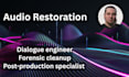 professionally restore and enhance podcast or dialogue audio