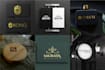 do 3 modern minimalist and luxury business logo design