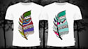do trendy and custom modern t shirt design