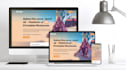 convert figma to modern responsive website with HTML CSS js and animations