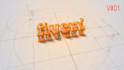 create 3d construction build architect sketch logo animation