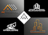 do real estate and construction logo