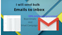 do email marketing via sending emails manually
