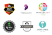 create 3 modern and classy minimalist logo for your business