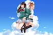 draw custom portrait in anime style