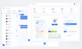 design dashboard UI UX, web app design, CRM, admin panel UI UX design in figma