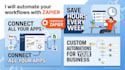 integrate zapier automation, connect apps, and setup zapier webhooks
