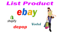upload product fastly on ebay
