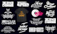 design t shirt logo typography hand lettering urban streetwear clothing brand