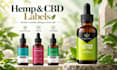 design premium cbd label, hemp label and packaging