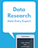 do data entry data research data conversion