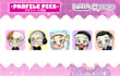 create chibi anime avatar profile picture for twitch and discord