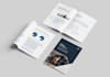 design professional business brochure trackable in google analytics