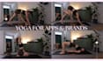 send 10 minute yoga videos with a soft, natural, lifestyle feel