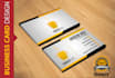 create professional business card design to elevate your brand identity