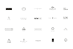 simple clean logo design