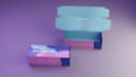 design minimalist box, pouch packaging or label