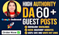 provide guest post on high da and US traffic site