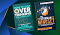 design professional non fiction book cover, ebook, paperback