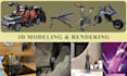 do 3d model product design cad drawings rendering animation