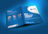 do modern, corporate presentation folder