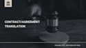 translate contracts and agreements from english to chinese
