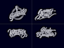 design hand lettering typography calligraphy logo