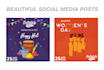 create social media content